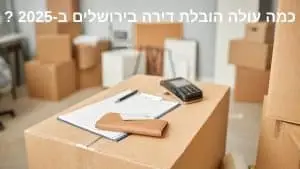 כמה עולה הובלת דירה בירושלים ב-2025?