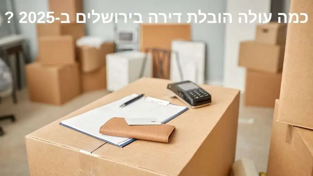 כמה עולה הובלת דירה בירושלים ב-2025?